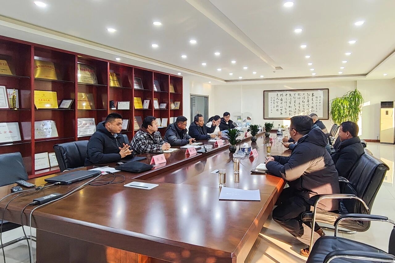 金鹏赴安徽中益新材料股份有限公司拜访冯守中院士